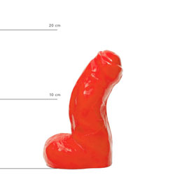 sexy women taking off clothes ALL RED Vinyl Dildos: AB03 Jens