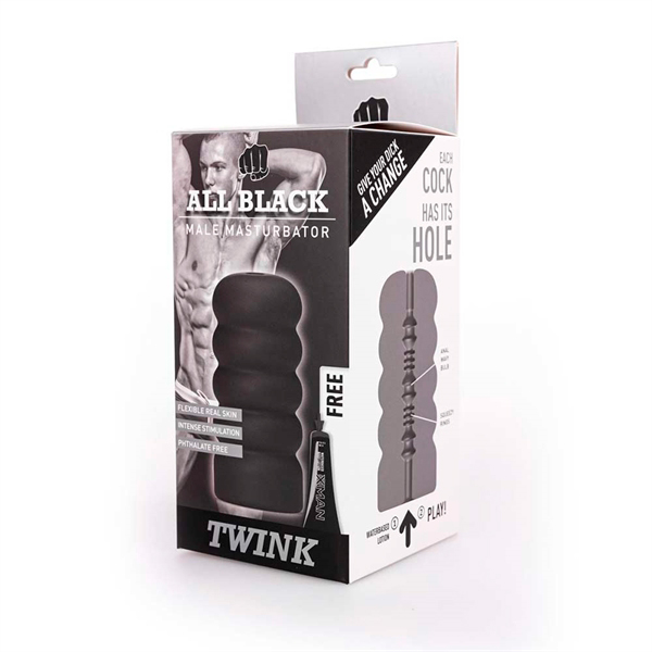 All Black - Real Skin Touch Masturbator